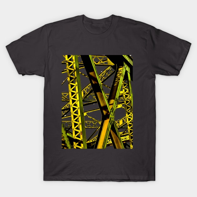 Box Girder Irons T-Shirt by SilverGrinGuy